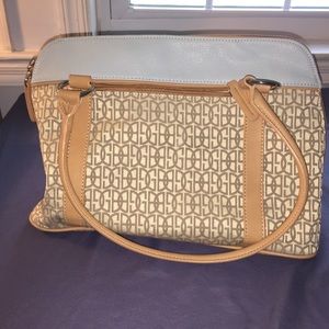 Giani Bernini Purse Bag nude/tan baby blue